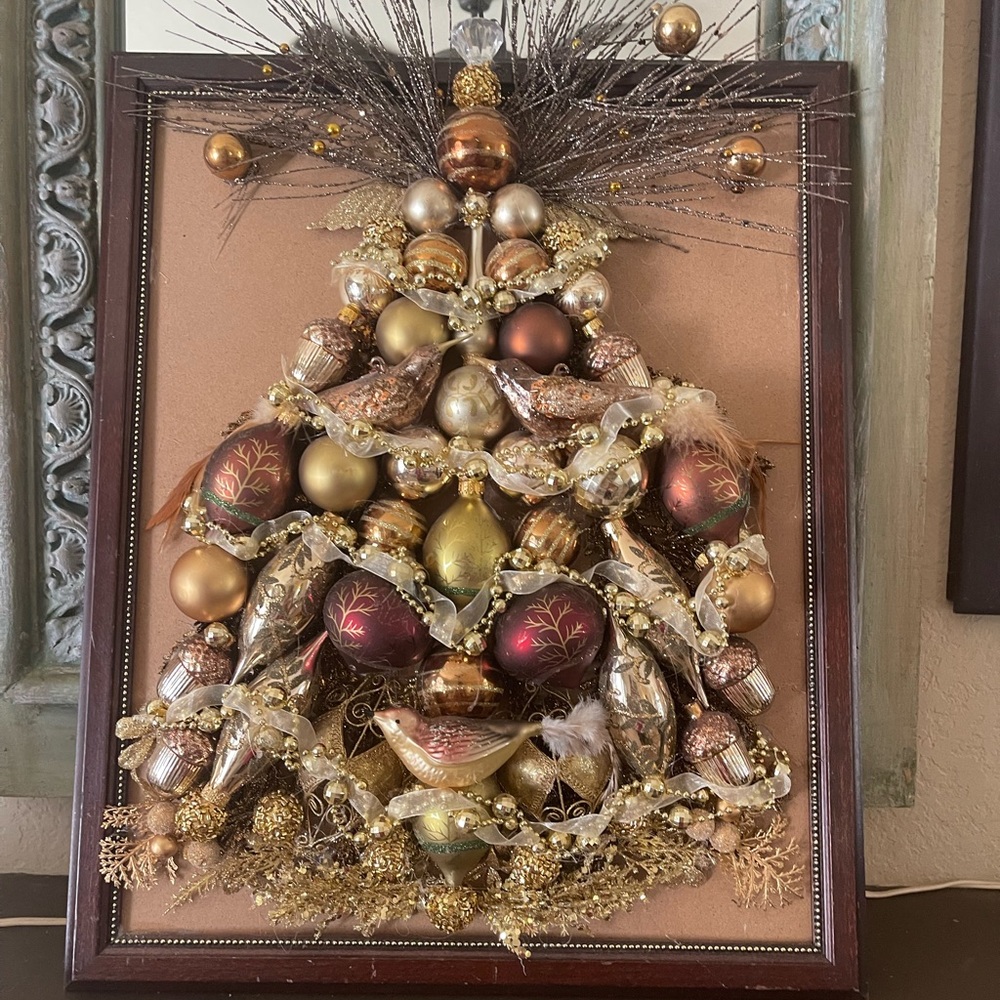 Decorative Christmas trees-Christmas  Easel-ly